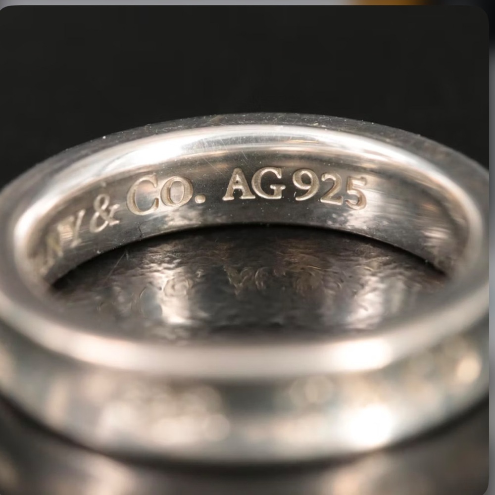 Tiffany & Co Sterling Silver Ring - Picture 5 of 10